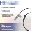 Peugeot 206 Car Rear ABS Sensors (1998-2019)
