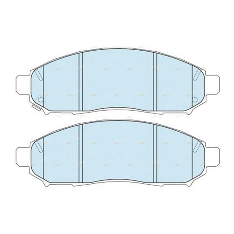 Nissan Pathfinder R51 Front Disc Rotors + Brake Pads (2006 - 2012)