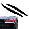 BMW X6 E71 E76M X5M E70 Headlight Eyebrow Covers (2008-2019)