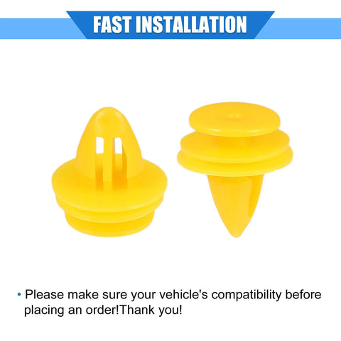 Chevrolet Aveo 10 Pcs Door Trim Panel Retainer Clip Fasteners (2004-2011)