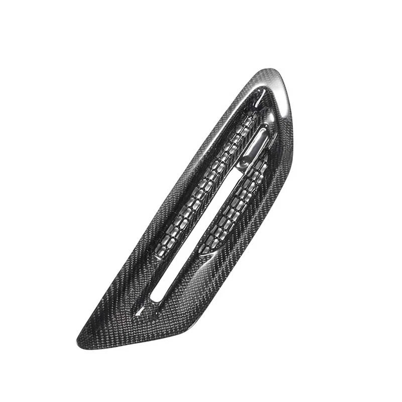BMW M5 F10 2011-2016 100% Carbon Fiber Side Fender Grille Vent Cover Replace