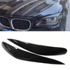 BMW 7 Series F01 F02 F03 F04 Headlight Eyelid Covers (2008-2015)