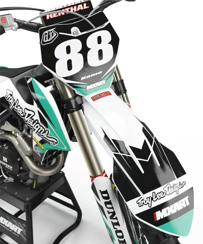 KTM SX 250 Full Sticker Kit Custom Decals (2007-2010)