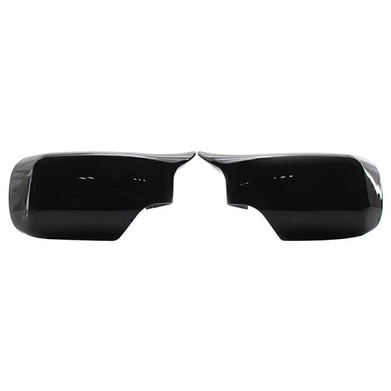 BMW E46 Glossy Black ABS Front & Rear View Mirror Covers (1998-2005)