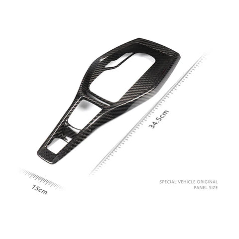 Camaro 2016-2019 Real Carbon Fiber Center Console Gear Shift Knob Trim fit