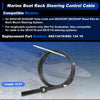 Marine Boat Steering Control Cable 19 Ft