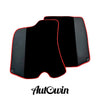 Ferrari Roma with Leather & Red Trim Black Floor Mats