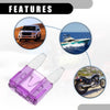 Car Short Circuit Protection 100 Pcs Mini 3AMP APM/ATM Blade Fuses