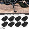 Motorcycle 8pcs Kickstand Pad Support Plate Side Stand Extension Pad