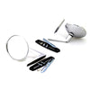 Dodge Charger Classic Car Round Chrome Door Mirror