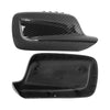 BMW E46 E65 E66 E67 Carbon Fiber Look Side Mirror Cover Cap (2000-2006)