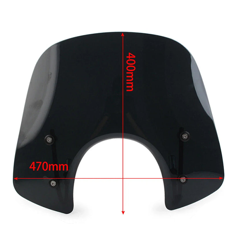Vespa GTS 250, GTS 300 (All Years) Transparent ABS Windshield