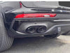 Audi Q5 S Line Sport Back (2021-2023) Black Rear Bumper Diffuser