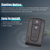 Toyota Prius Button Key Fob Remote Case Shell (2004-2009)