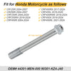 Honda CR125R CR250R Front Wheel Axle W/Nut (2004–2007)