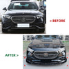 Benz W214 E260 E300 AMG (2024) Carbon 3 x Front Spoiler Lip Splitter Kit