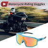 Motorcycle Motorcycle Riding Goggles Red Lens Blue Red Frame