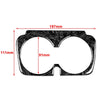 Benz C GLC E Class 15-21 Wood Grain Water Cup Holder Cover Trim