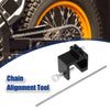 Honda Harley Kawasaki Black Motorcycle Chain Alignment Tool