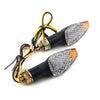 Mini 14 Motorcycle Clear LED Turn Signal Indicators (Universal)