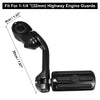 Harley Foot Pegs / 1 Pair / Long Angled Mount Pedal