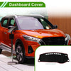 Nissan Kicks 2018-2020 Sun Protector Pad Black Red Dash Cover Mat