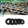 Oil Seal Rotary Shaft Seal NBR Rubber 30x58x12mm Black