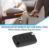 Peugeot 207 3 x Keyless Entry Remote Fob Shell Case (2006-2014)