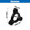 Motorcycle 2 x 19mm Fork Preload Adjusters Aluminum Alloy Black