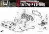 Honda IACV Throttle Valve Gasket