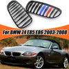 BMW Z4 Front Kidney Grille Gloss Black (2003–2008)