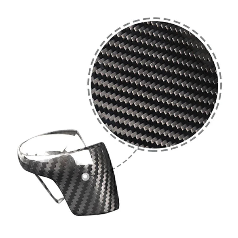Mazda Atenza Axela Carbon Fiber Black Gear Shift Knob Cover (2002-2019)