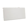 Car Gray Sun Visor Vanity Mirror Cover
