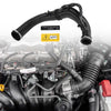 Mercedes-Benz W204 2012-2015, Black, 2 x Compatible Parts Intake Hose