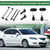 Mazda Tribute 10pcs Tie Rod End Sway Bar Link Front Suspension (2005–2006)