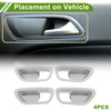 Honda Pilot (2023-2024) Silver ABS Interior Door Handle Bowl Cover Trim