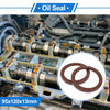 Oil Seal 95x120x13mm Brown 2 x Seal Ring Rotary Shaft Seal FKM Rubber