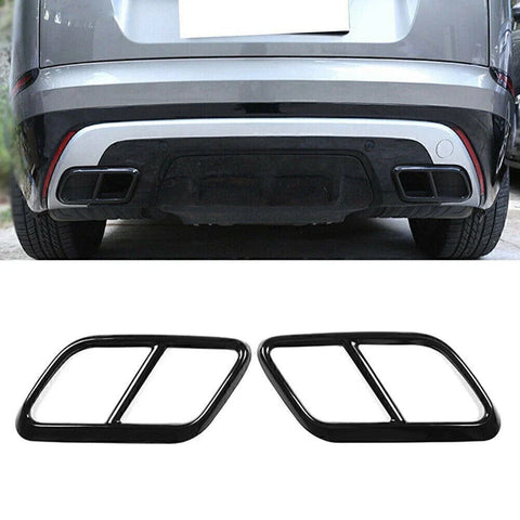 Land Rover Range Rover Velar (2017-2021) Black Muffler Tail Pipe Cover