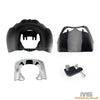 Harley Dyna FXDXT Front ABS Club Style Headlight Fairing Set (2000-2003)