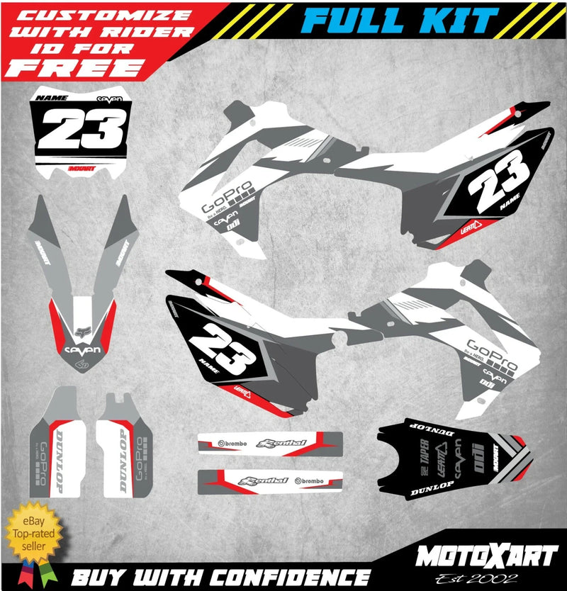 Honda CRF 250 (2014-2017) - SHADES Style Stickers Graphic Kit