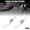 Honda CG125 2pc 8cm Silver Tone Metal Motorcycle Brake Pedal Return Spring