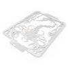 Suzuki Boulevard M109R Skull Flames Radiator Grille Cover (2006-2025)
