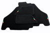 Ferrari F430 2004-2009 Black Tailored Carpets with Emblem Floor Mats