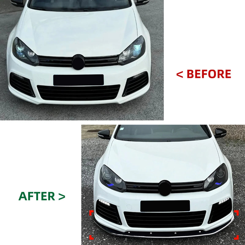 Volkswagen Golf 6R MK6 R Front Spoiler Lip (2010-2014)