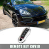 Porsche Cayenne, Panamera Silver Tone Car Remote Key Cover Fob Case (2003-2023)