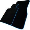 BMW 7 Series E66 Long AutoWin Black Floor Mats (2001-2008)