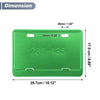Motorcycle Plate Holder Bracket / 26x10 mm Hole / Aluminum Alloy Green