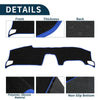 Honda Accord CY2 2024 Black Blue Dashboard Cover Mat