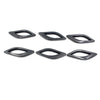 Maserati Quattroporte 2013-21 Carbon Fiber Side Fender Air Vent Cover Trim
