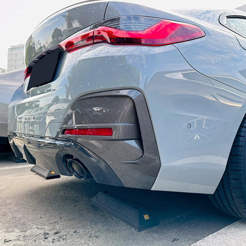 BMW 4 Series i4 G26 M Sport Rear Bumper Side Covers (2020-2024)